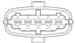 HAVA DEBIMETRESI OPEL ASTRA-G Y17DT CORSA-C COMBO-C MERIVA-A Z13DT    836638836635